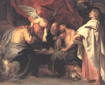 The Four Evangelists Artwork by Peter Paul Rubens
