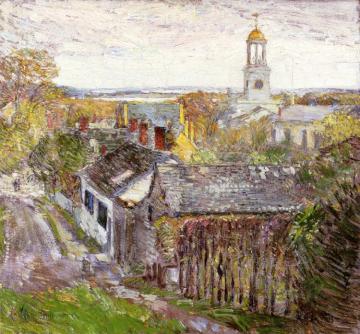 Quincy, Massachusetts Artwork by Frederick Childe Hassam