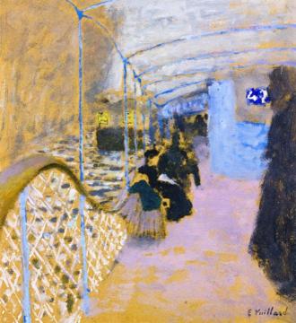 The Bateau-Mouche Artwork by Edouard Vuillard