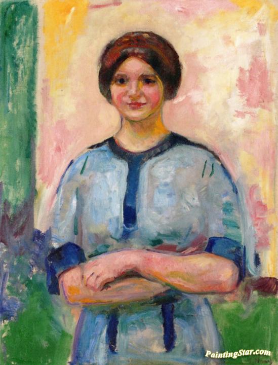 Ingeborg Kaurin Artwork by Edvard Munch