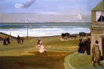Windy Day at Brighton Artwork by Charles Conder