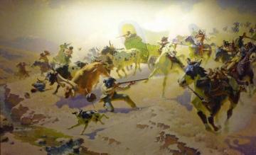 Westward Ho Artwork by William Robinson Leigh