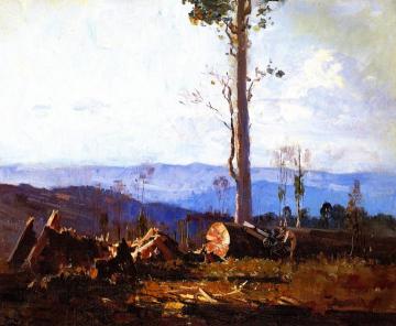 Last of the Messmates Artwork by Sir Arthur Streeton