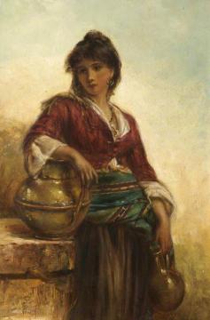 Water Carrier Of Valencia Artwork by Thomas Kent Pelham
