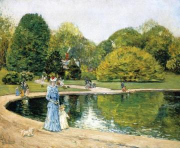 Central Park Artwork by Frederick Childe Hassam
