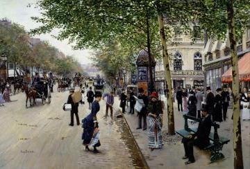 Boulevard Des Capucines Artwork by Jean Georges Beraud