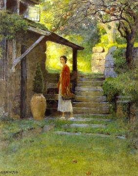 Constance Revere Matlack at Hidden Hearth Artwork by Anna Mary Richards Brewster