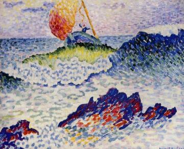 The Shipwreck Artwork by Henri Edmond Cross