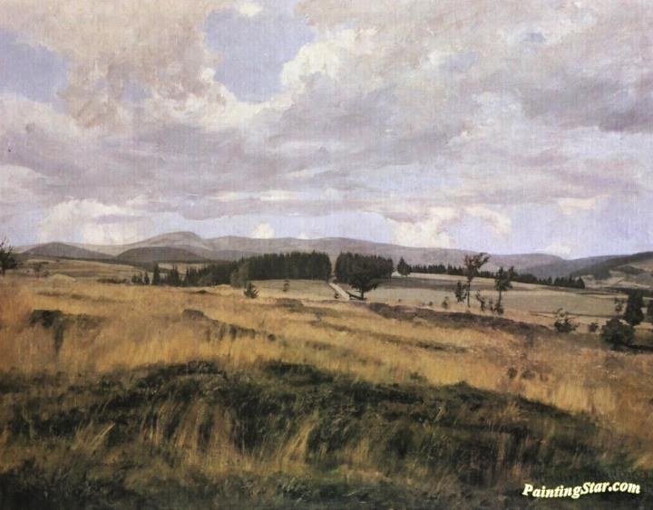 A Czech Landscape Artwork by František Kaván
