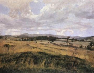 A Czech Landscape Artwork by František Kaván