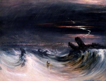 The Destruction Of Tyre Artwork by John Martin