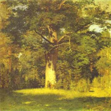 Oak Artwork by Isaac Ilich Levitan