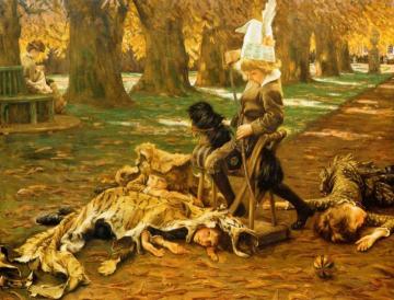 A Little Nimrod Artwork by James Tissot