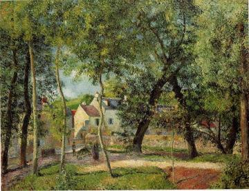 Paysage A Osny Pres De L'abreuvoir Artwork by Camille Pissarro