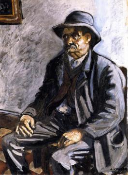 Portrait Of The Bailiff Artwork by Auguste Chabaud