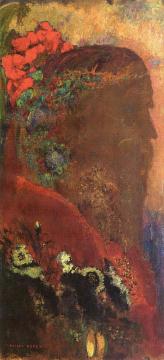 Profile of Life Artwork by Odilon Redon