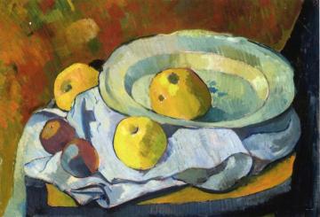Plate of Apples Artwork by Paul Serusier