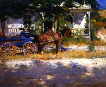 The Farm House Artwork by Armin Hansen