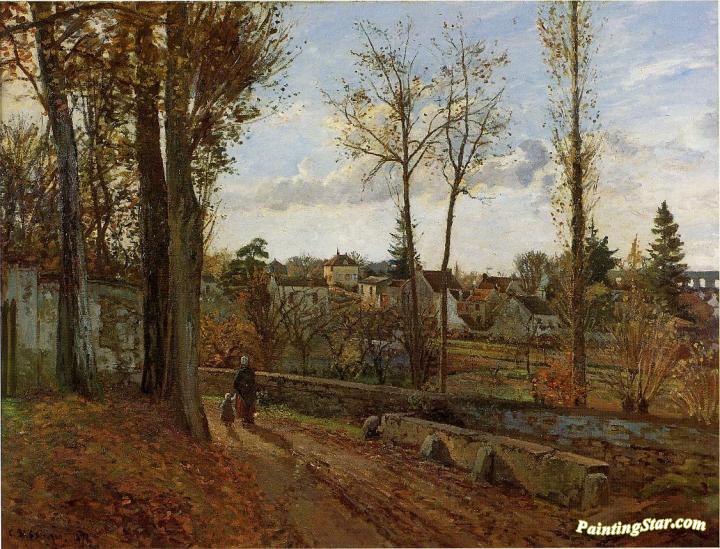 Louveciennes Artwork by Camille Pissarro