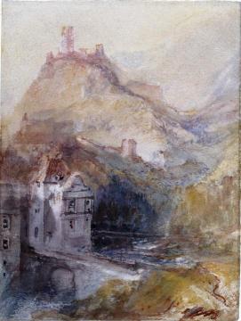 Cochem on the Mosel Artwork by Joseph Mallord William Turner