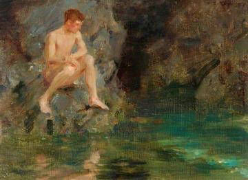 David Bone Artwork by Henry Scott Tuke