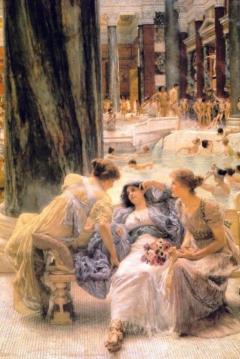 The Baths of Caracalla Artwork by Sir Lawrence Alma Tadema