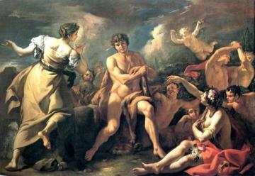 Hercules on the Crossroads Artwork by Sebastiano Ricci
