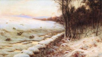 The Edge Of The Wood Artwork by Joseph Farquharson