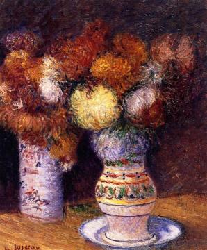 Still LIfe with Flowers Artwork by Gustave Loiseau