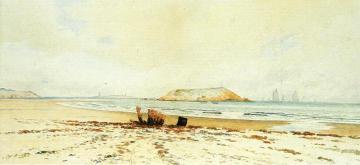 Harbor Scene Artwork by Eugène-Louis Boudin