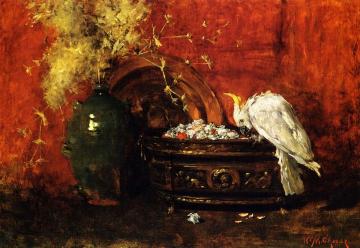 White Cockatoo Artwork by William Merritt Chase