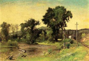Pompton Junction Artwork by George Inness
