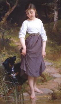 Testing the Water Artwork by Emile Munier