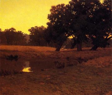 Evening Glow Artwork by Granville Redmond