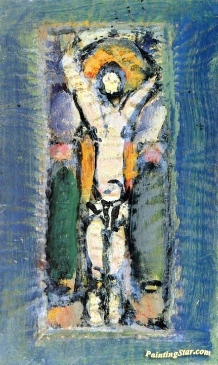 Passion - Christ à la colonne Artwork by Georges Rouault