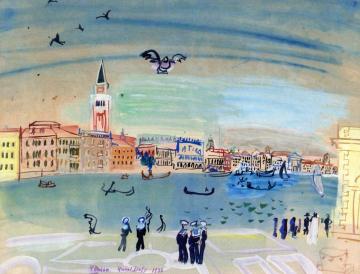 The Grand Canal In Venice Artwork by Raoul Dufy