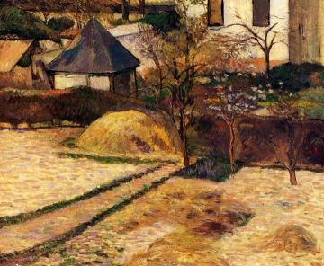 Garden View, Rouen Artwork by Paul Gauguin