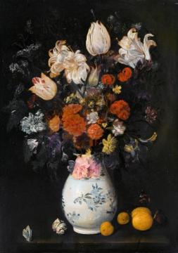 Flowers In A Vase Artwork by Judith Leyster