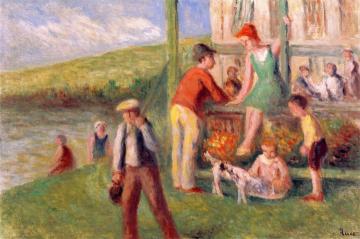 Restaurant Cyrano Artwork by Maximilien Luce