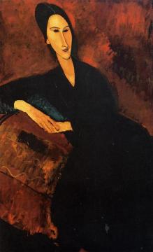 Portrait Of Anna Zborowska Artwork by Amedeo Modigliani