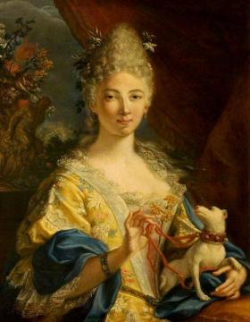Portrait of Eva Maria Garrick Artwork by Francois Boucher