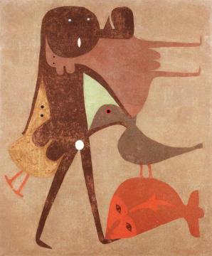 Determining a Space Artwork by Victor Brauner