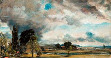 A View at Salisbury from the Library of Archdeacon Fisher's House Artwork by John Constable