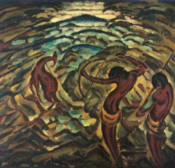 Hunting Artwork by Otakar Nejedlý