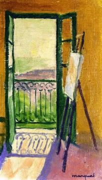 The Easel Artwork by Albert Marquet