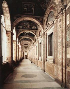 Loggia of Pope Leo X (second floor) (Palazzi Pontifici, Vatican) Artwork by Raphael
