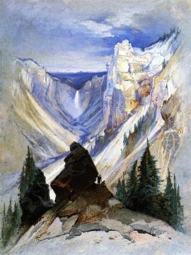 The Grand Canyon Of The Yellowstone Artwork by Thomas Moran