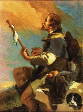 Saint Roch Artwork by Giovanni Battista Tiepolo