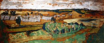 Landscape at Saint-Jacut Artwork by Edouard Vuillard