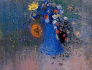 Vase of Flowers Artwork by Odilon Redon